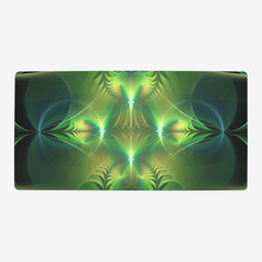 Aqua Cross And Circles Playmat