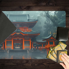 Ancient Japanese Temple Playmat