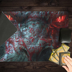 Blood Drenched Dragon Playmat