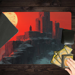 Atop The Castle Peak Playmat