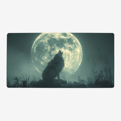 Full Moon Howling Playmat