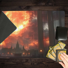 Kingdom Of The Orange Moon Playmat