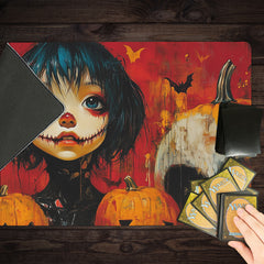 Lady Halloween Playmat