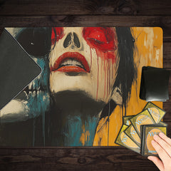 Skull Duality Playmat
