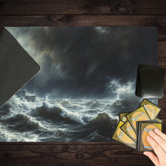 Wave Struck Lighthouse Playmat