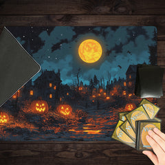 Welcome To The Spooky Town Playmat