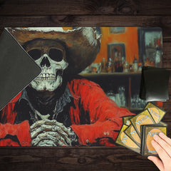 Western Bartender Playmat