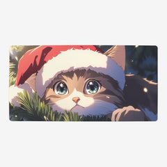 Christmas Kitten Playmat