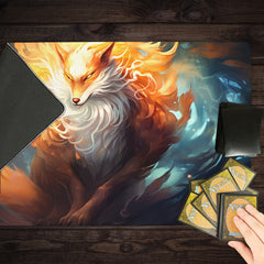 Fire Fox Spirit Playmat