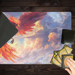 Vermilion Phoenix Playmat