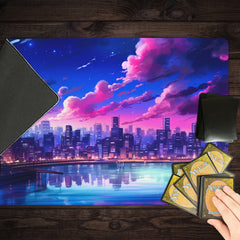 Violet Skyline Playmat