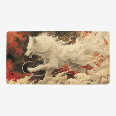 White Fox Spirit Playmat