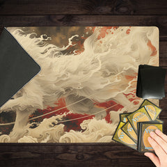 White Fox Spirit Playmat