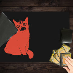 Third Eye Cat Playmat
