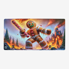 Angry Gingerbread Man Playmat