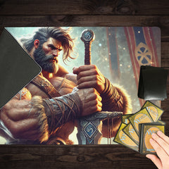 Barbarian Honor Playmat