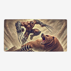 Clawman VS Bear Playmat