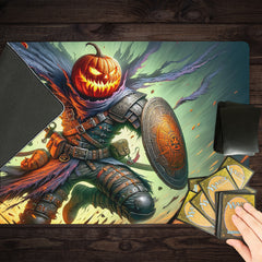 Pumpkin Warrior Playmat