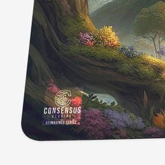 Red Panda Throne Playmat