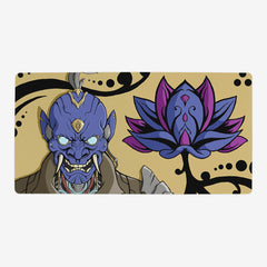 Oni Of The Lotus Playmat