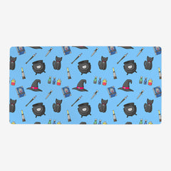 Cat Witch Pattern Playmat