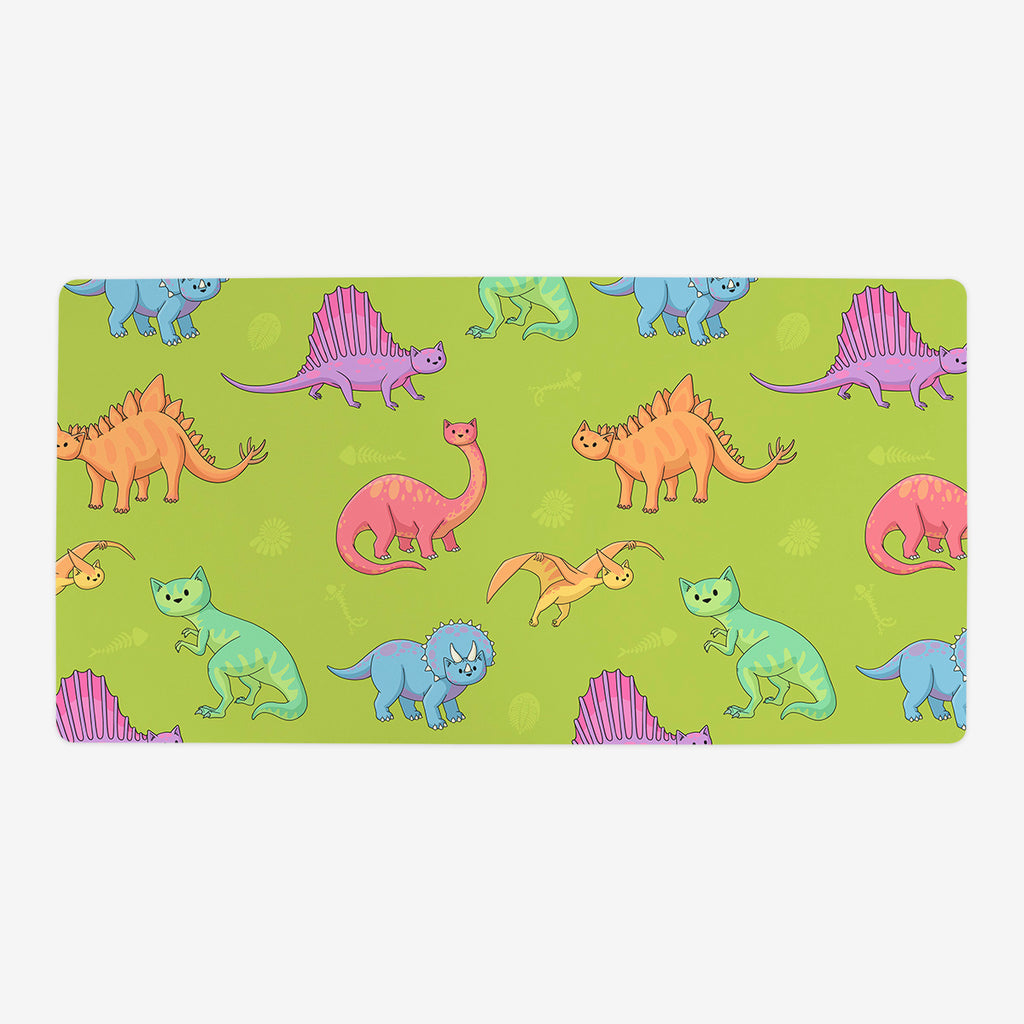 Dinosaur Cats Playmat