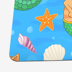 Mermaid Cats and Sea Shells Playmat