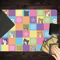 Pastel Cats Playmat