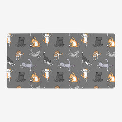 Yoga Cats Playmat