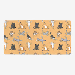 Yoga Cats Playmat
