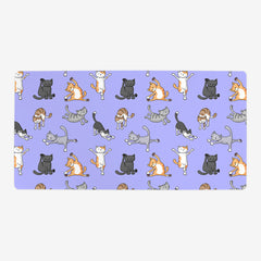 Yoga Cats Playmat