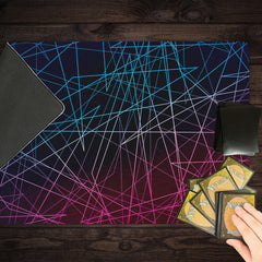 Neon Geometric Playmat