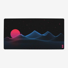 Vaporwave Mountains Playmat