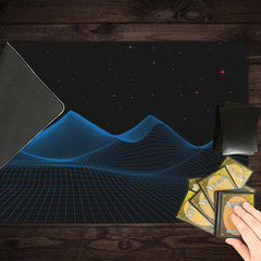 Vaporwave Mountains Playmat