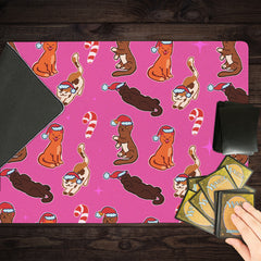 Festive Felines Playmat