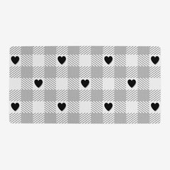 Heart Gingham Playmat