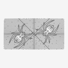 Colorbook Spiders Playmat