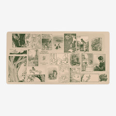 Vintage Squirrels Playmat