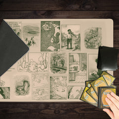 Vintage Squirrels Playmat