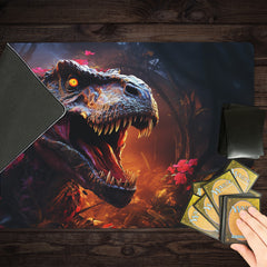 Neon Rex Playmat