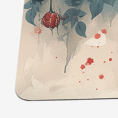 Skull and Red Roses Playmat