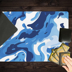 Blue and White Flow Playmat