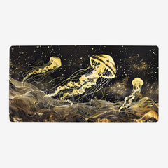 Molten Gold Jellyfish Playmat