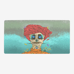 The Red Rural Turban Playmat