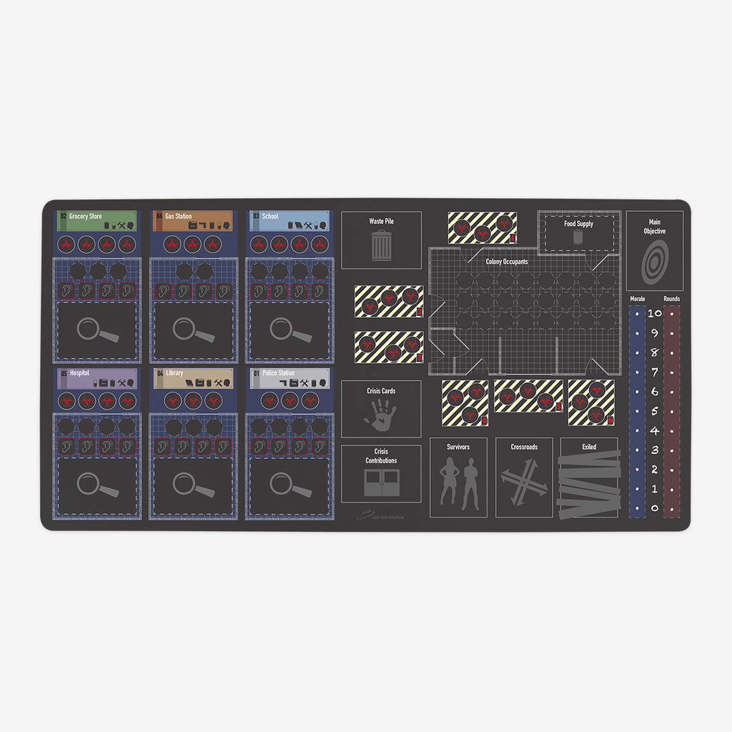 Dead of Winter Gameboard Playmat