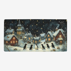 Festive Penguins Playmat