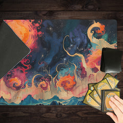 Fiery Planet Playmat