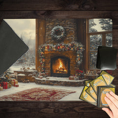 Winter Chalet Playmat