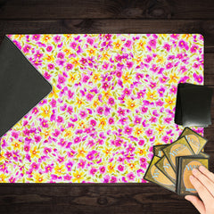 Pretty Purple Florals Playmat