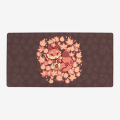 Autumn Leaves Fox Playmat
